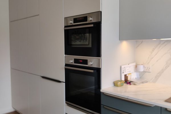 Double oven in German kitchen by CasaLife Kitchens