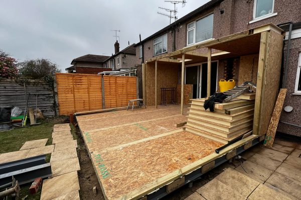Kitchen diner extension build in Hemel Hempstead